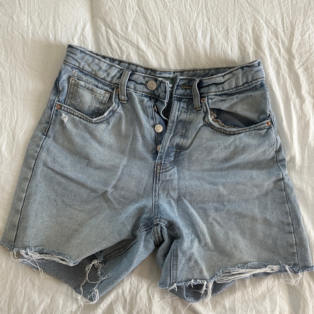 wild fable midi denim shorts!
